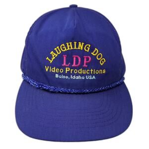 Otto 5 Panel Purple One Size Hat Laughing Dog LDP Video Productions Snapback